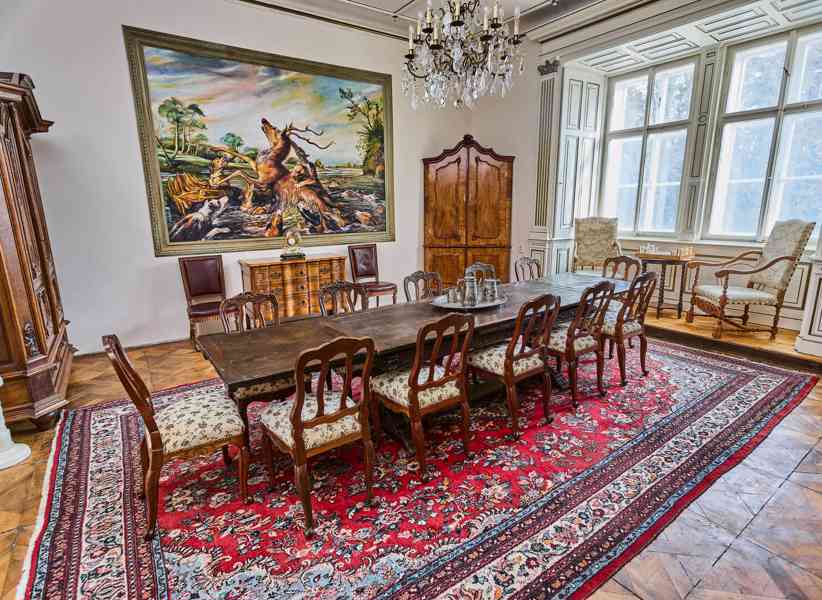 Zrestaurovaný set starožitných dubových židlí 12 kusů - foto 14