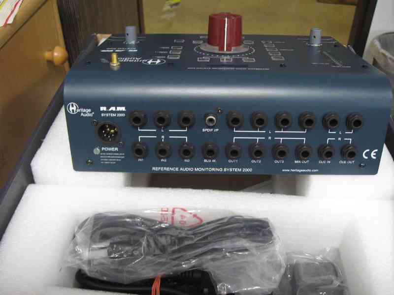 Heritage Audio RAM System 2000 (monitor controller, záruka) - foto 2