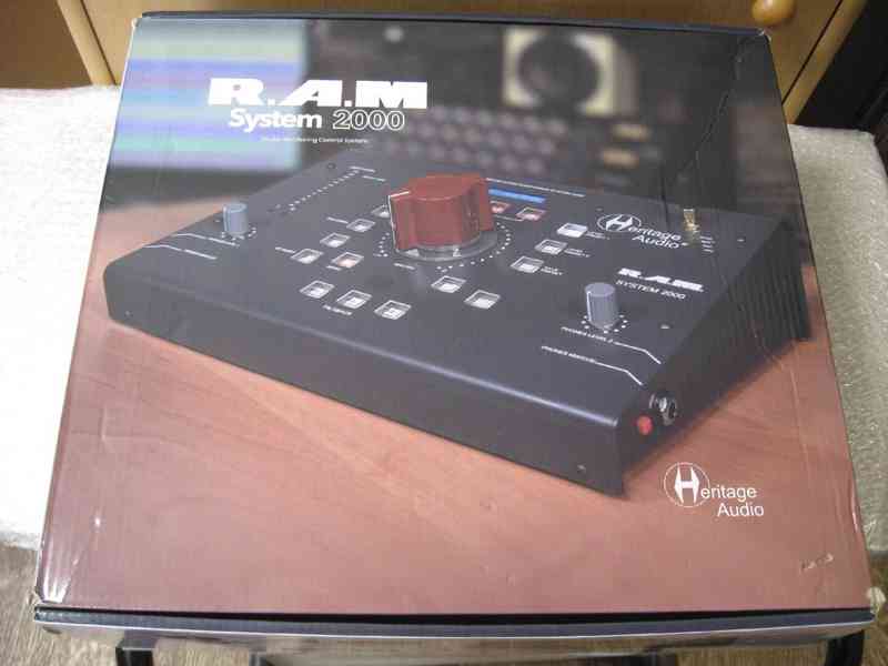 Heritage Audio RAM System 2000 (monitor controller, záruka) - foto 6