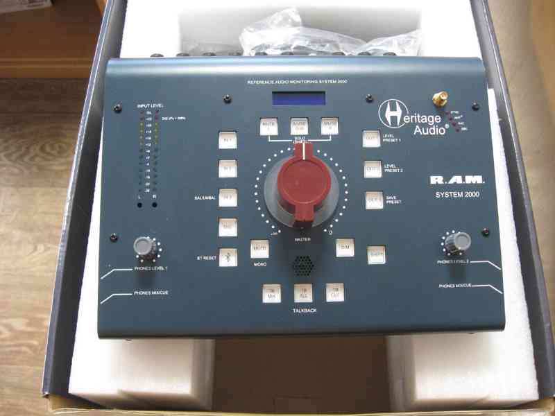 Heritage Audio RAM System 2000 (monitor controller, záruka) - foto 1
