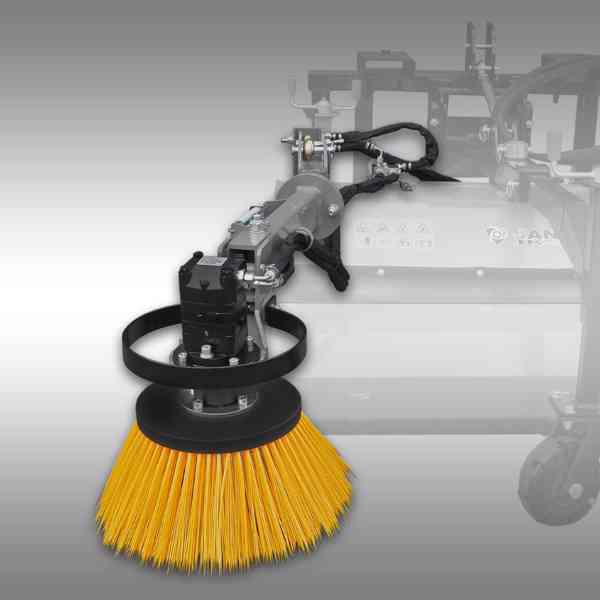 Bočná zametacia metla pre Jansen JK-130, hydraulická - foto 3