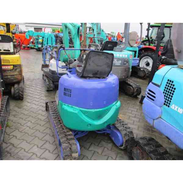 Minibagr Komatsu PC-10 1000kg pěkný stav - foto 1