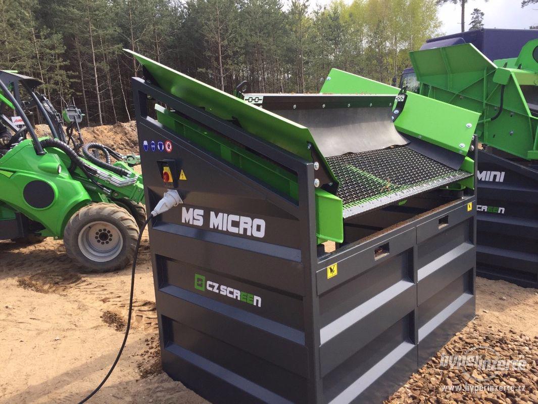 Třídící stroj, třídička, katr jednosítná - foto 1