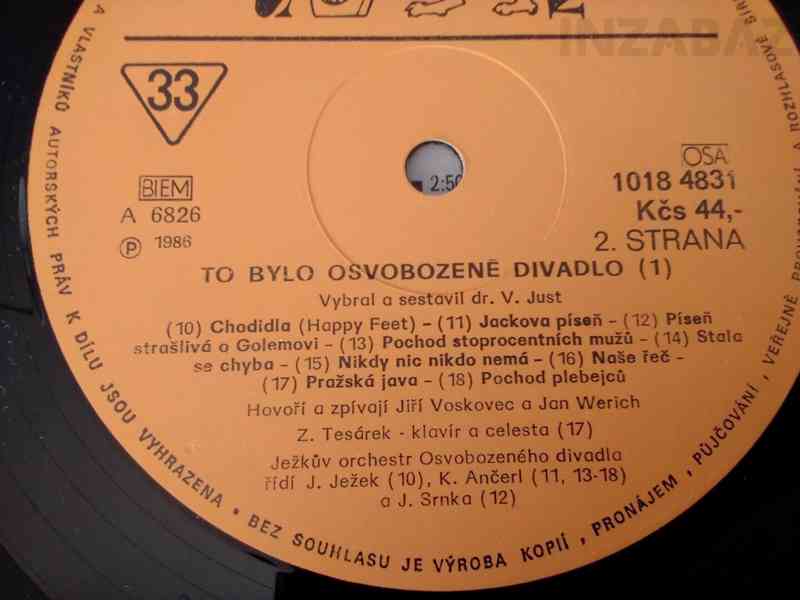 LP- dvojalbum - To bylo Osvobozenecké divadlo - foto 4