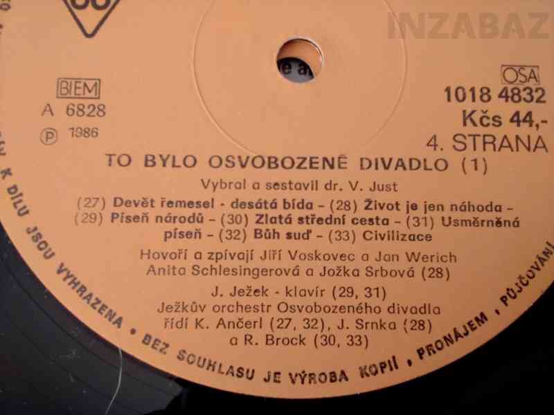 LP- dvojalbum - To bylo Osvobozenecké divadlo - foto 6