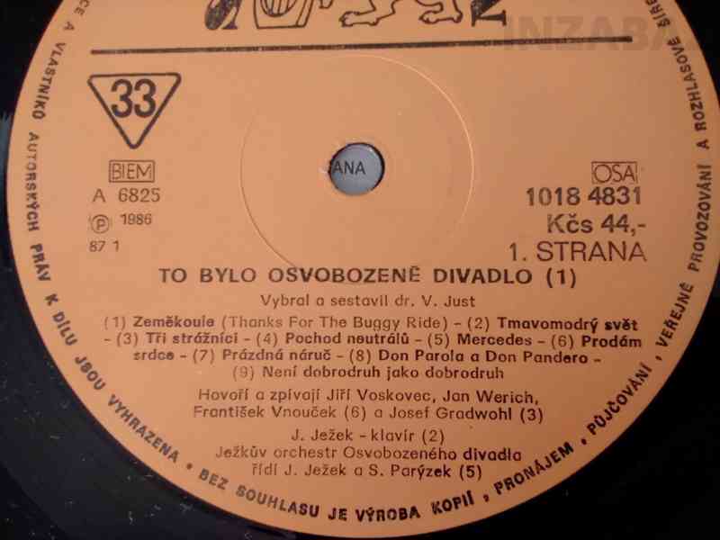 LP- dvojalbum - To bylo Osvobozenecké divadlo - foto 3