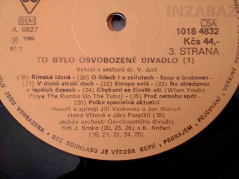 LP- dvojalbum - To bylo Osvobozenecké divadlo - foto 5