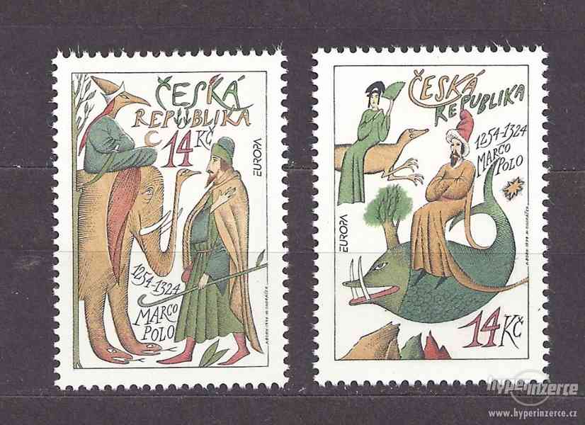 Poštovní známky Česká Republika 1994 **Pof. č. 36-37 EUROPA - foto 1