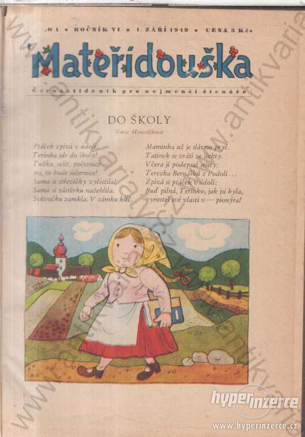 Mateřídouška - ročník VI. a VII. SNDK 1949-1950 - foto 1