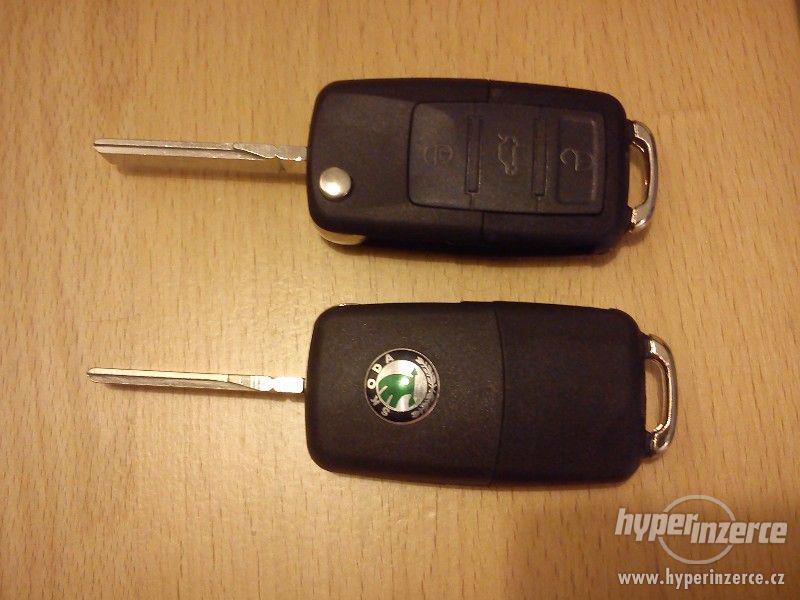 Škoda, VW, Seat - vystřelovací klíč 1K0959753G - foto 1