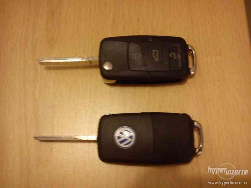 Škoda, VW, Seat - vystřelovací klíč 1K0959753G - foto 2