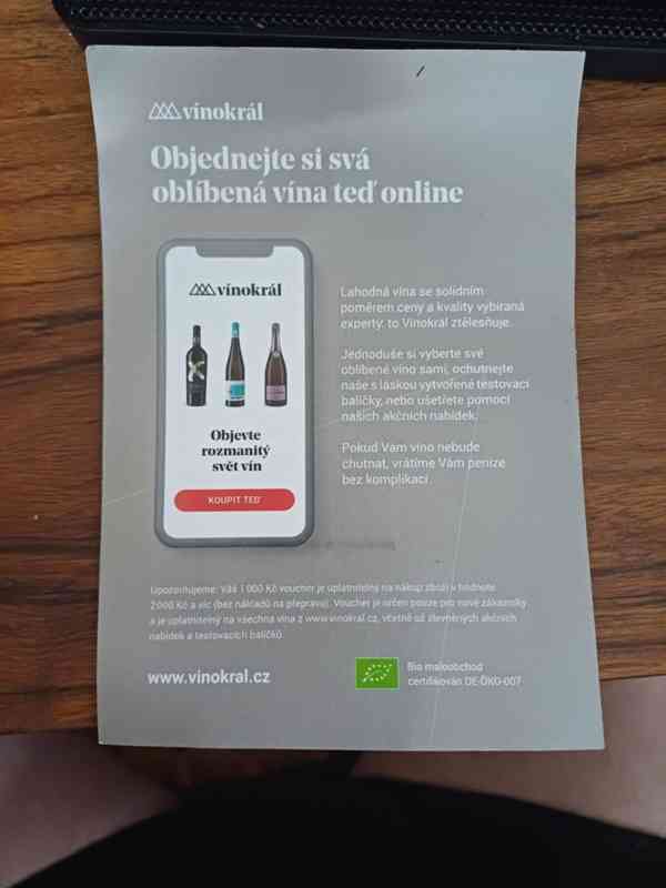 Prodám voucher na vino - foto 2