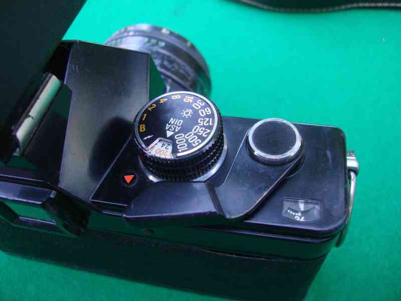 Foto fotoaparát PRAKTICA PLC 2 + objektiv Helios 44-2 58mm - foto 13