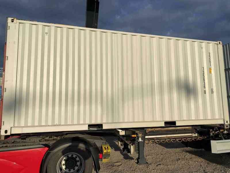 Prodám 6m lodní kontejner (20') – po jedné cestě, nový - foto 3
