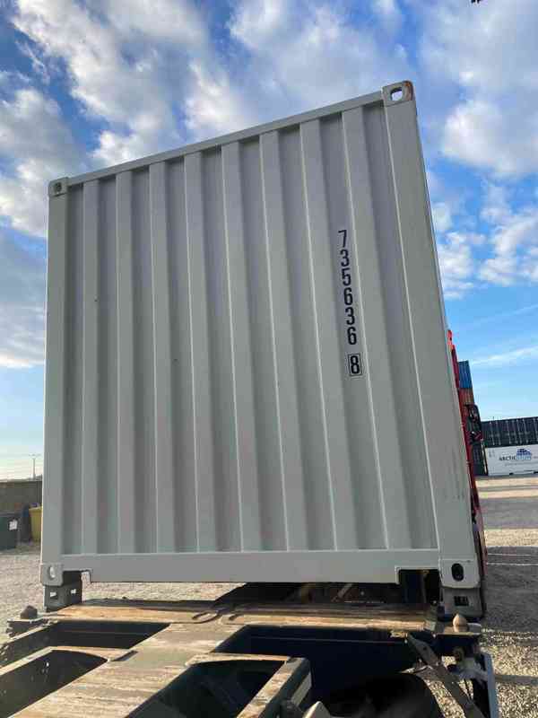 Prodám 6m lodní kontejner (20') – po jedné cestě, nový - foto 2