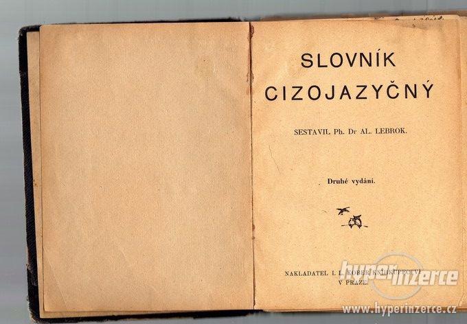 A.Lebrok - Slovník cizojazyčný + Pravopisný kompas - foto 4