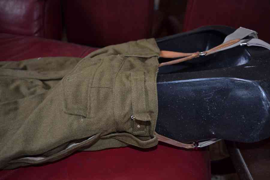 Britska 2 sv.valky uniforma vojenska historicka sako kalhoty - foto 8