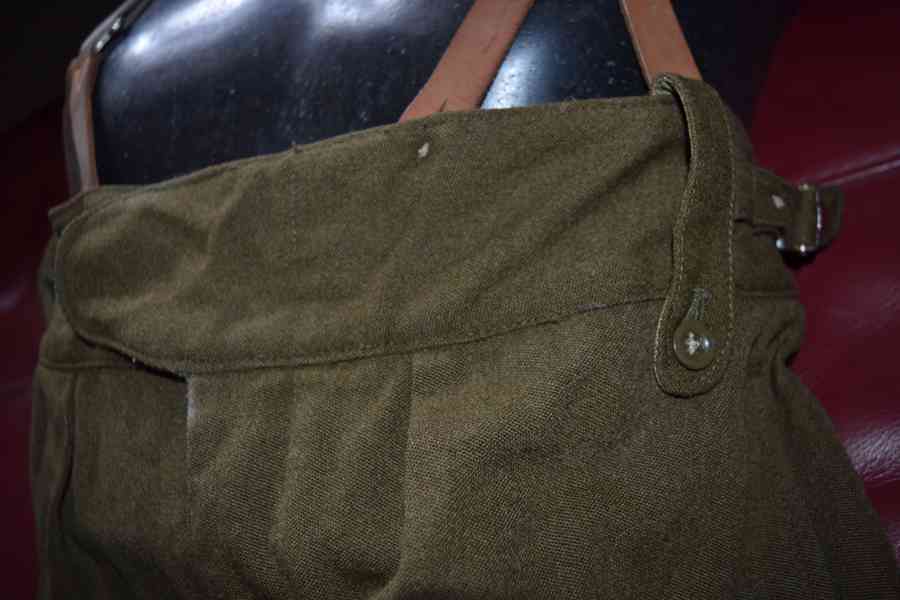 Britska 2 sv.valky uniforma vojenska historicka sako kalhoty - foto 6