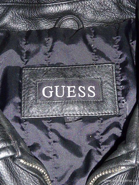 Kožená bunda Guess ve velikosti L - foto 4