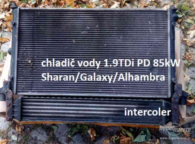 VW Sharan/F.Galaxy - chladiče + sahara 1.9TDi PD 85kW - foto 3