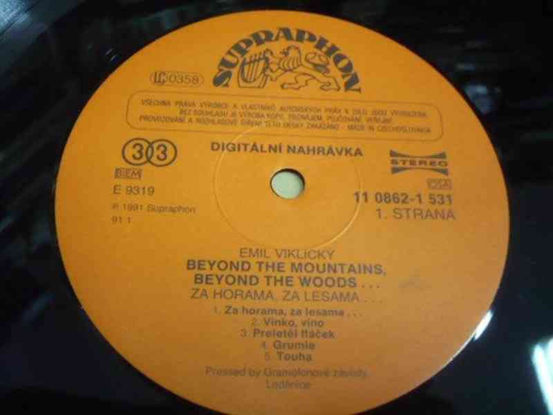 Emil Viklický - Za Horama, Za Lesama... (LP) - foto 3