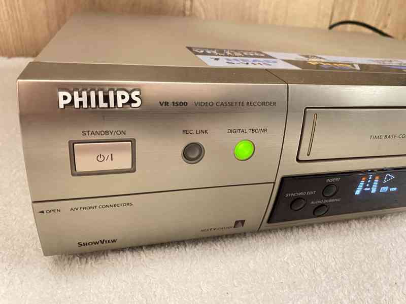 S-VHS videorekordéry PHILIPS VR1500, 7 HLAV ! - foto 2