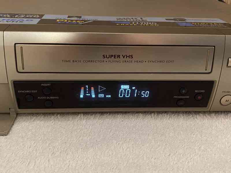 S-VHS videorekordéry PHILIPS VR1500, 7 HLAV ! - foto 4