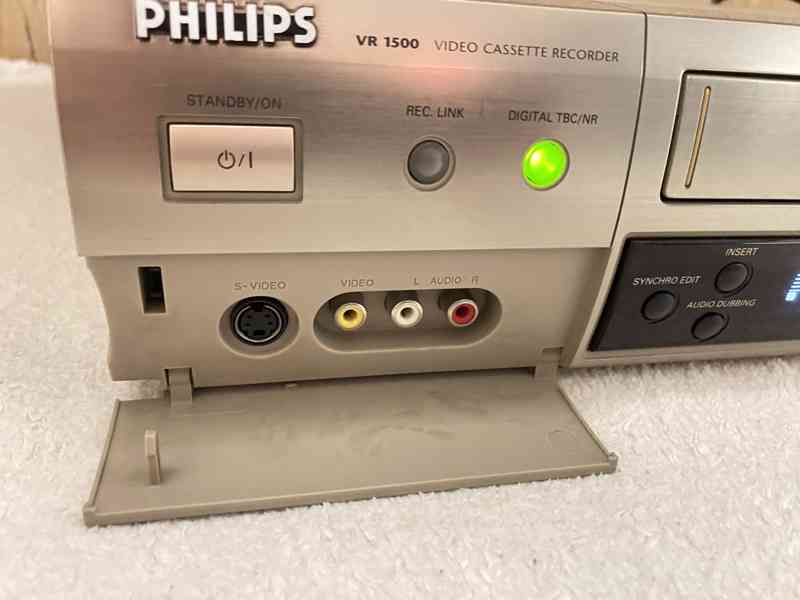 S-VHS videorekordéry PHILIPS VR1500, 7 HLAV ! - foto 3