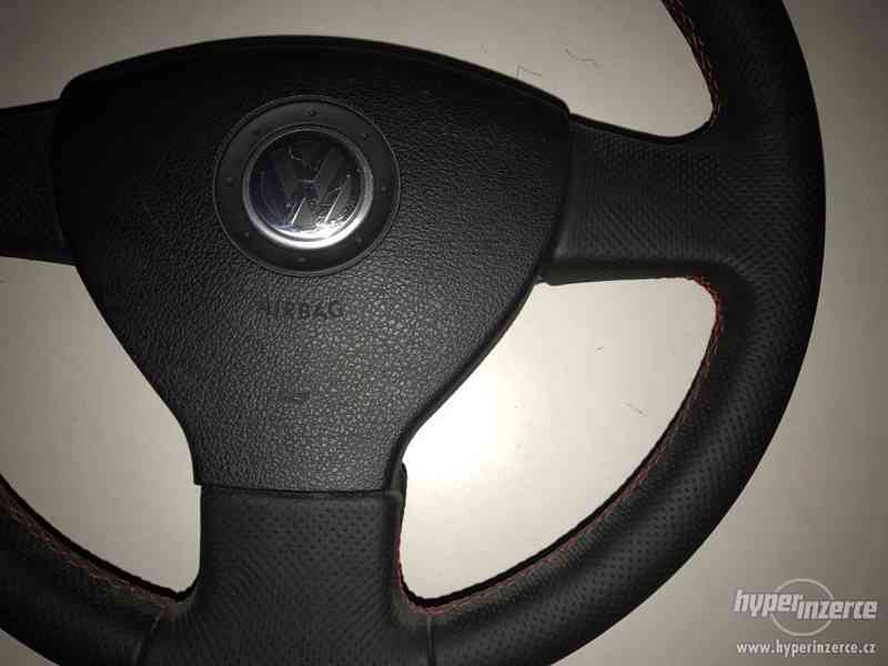 VW volant perforovaný + VW airbag - foto 3