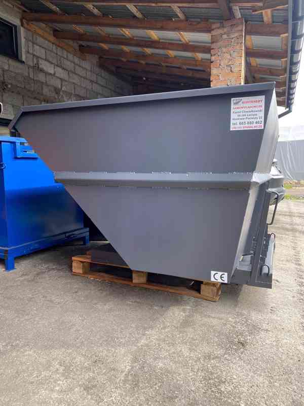 Pojemnik samoopróżniający się 2m3, kontener