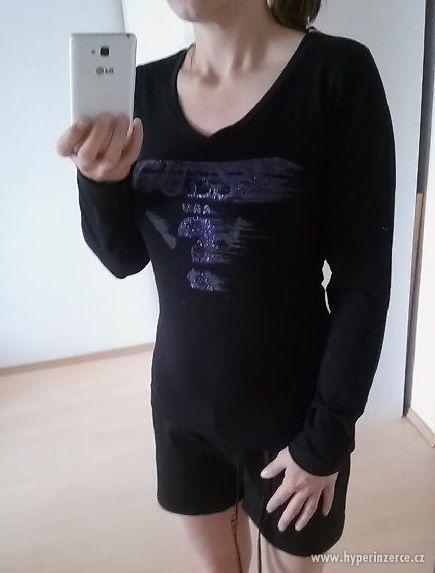 GUESS  tričko s dlouhým rukávem vel. M - foto 4