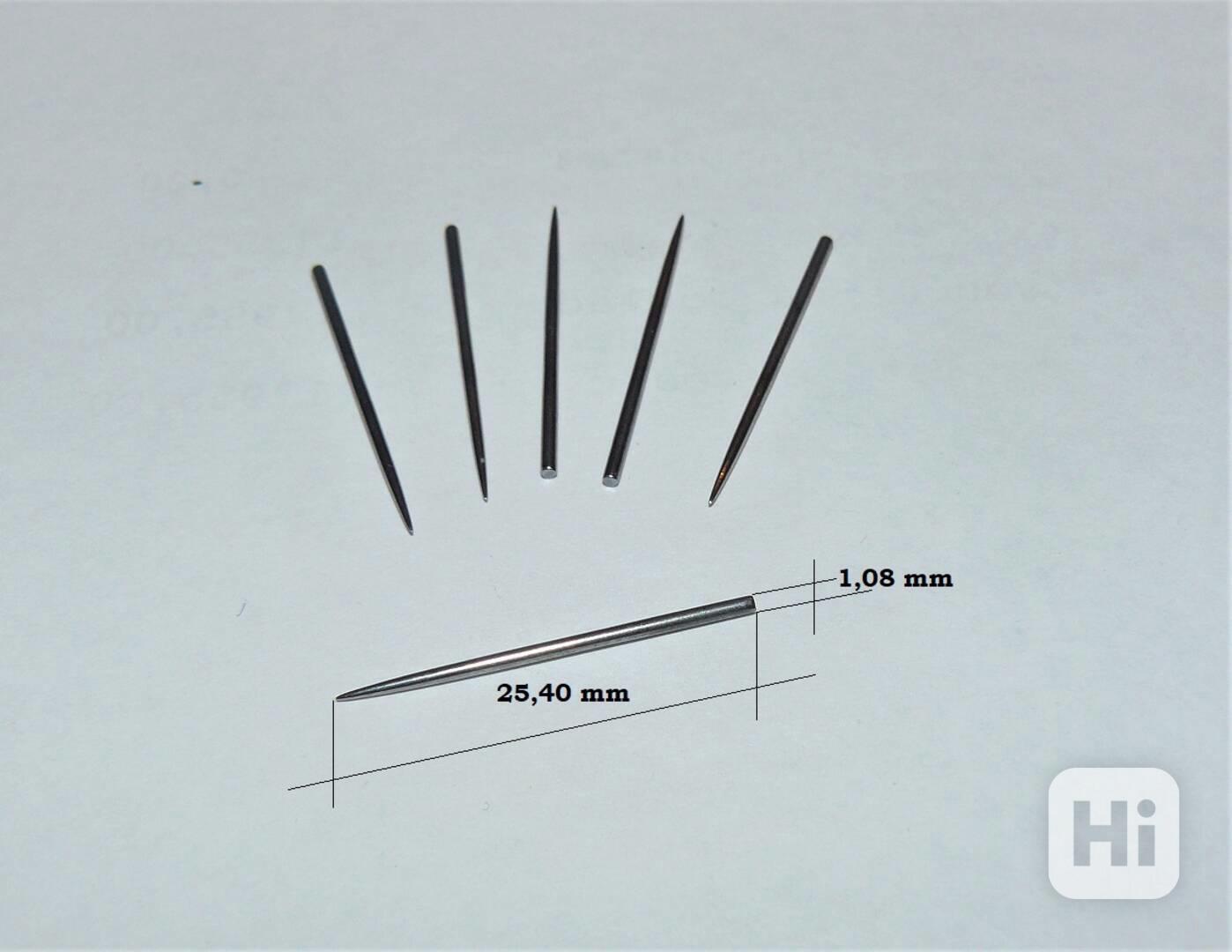 JEHLY (HROTY) 1,08x25,40 mm  GILL, leštěné , KALENÉ (sada) - foto 1