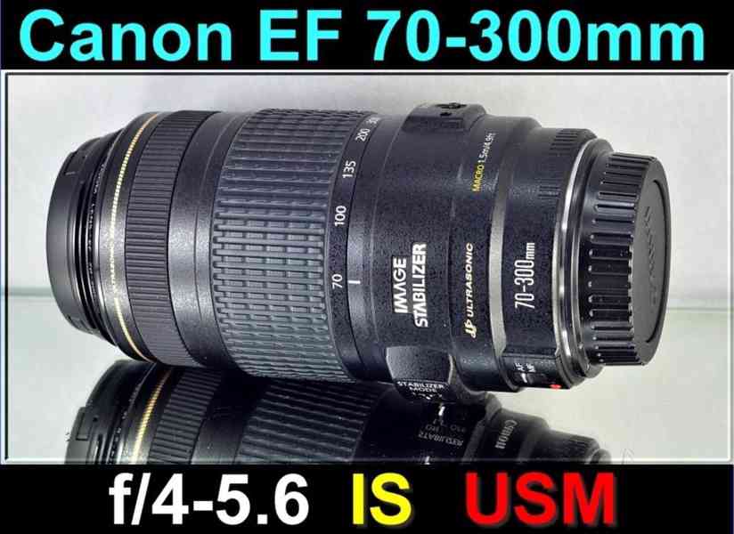 Canon EF 70-300mm F/4-5.6 IS USM full-frame-formát - foto 1