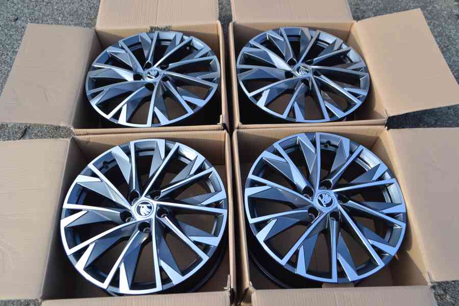 Škoda Karoq/Seat Ateca- NOVÉ 18 Alu disky 7Jx18 ET45, - foto 2