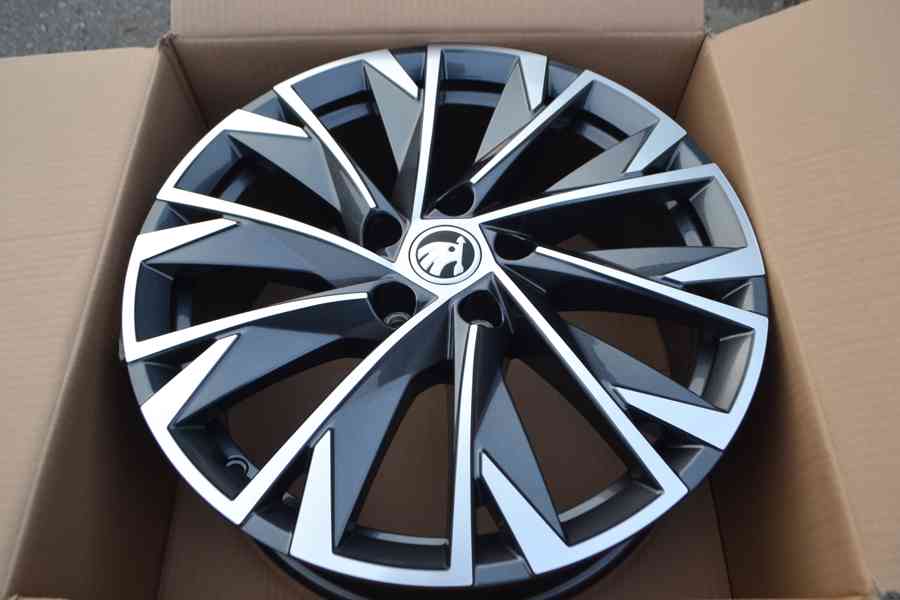 Škoda Karoq/Seat Ateca- NOVÉ 18 Alu disky 7Jx18 ET45, - foto 7