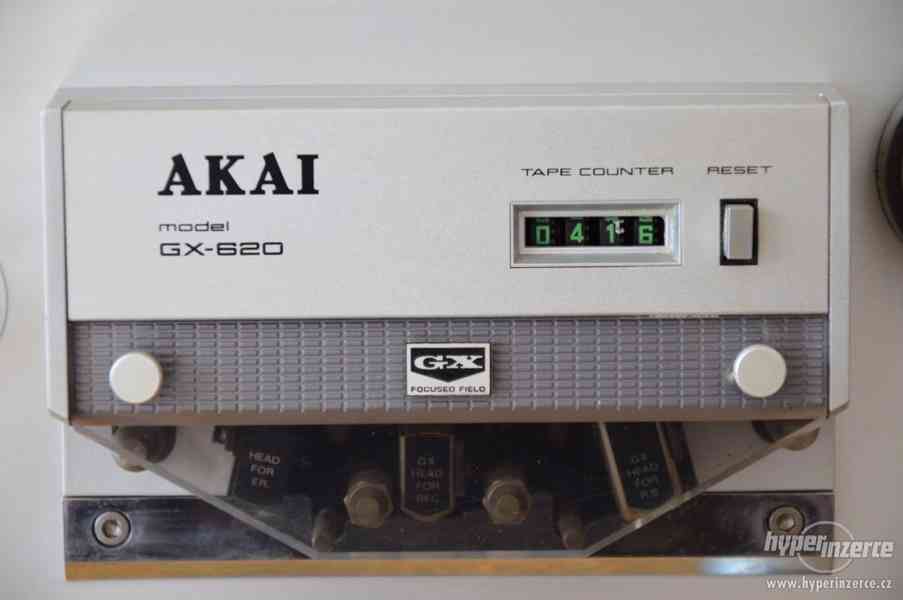 Prodám kotoučový magnetofon AKAI GX 620 - foto 2