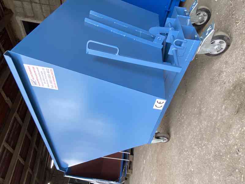 Pojemnik samoopróżniający, 1 m3, kontener - foto 4