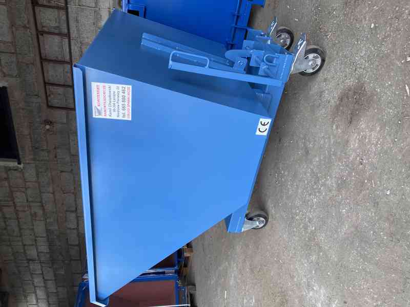 Pojemnik samoopróżniający, 1 m3, kontener