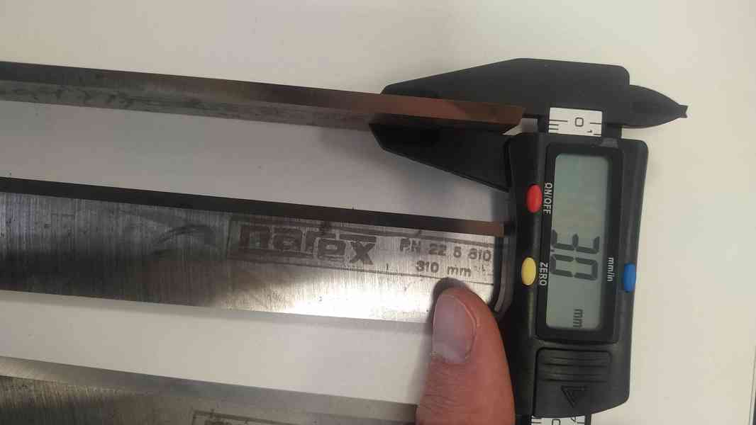 Hoblovací nože Narex 310,304,299mm / 3mm - foto 3