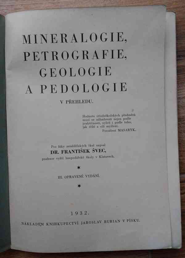 Mineralogie, petrografie, geologie a pedologie - foto 2