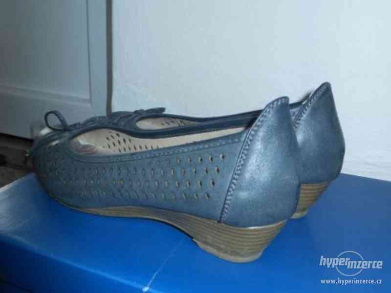 ***Pohodlné lodičky s kulatou špičkou*vel.38 - foto 2