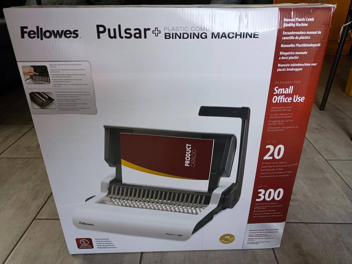 Fellowes Pulsar+ 300 (manuální stroj na vazbu dokumentů) - foto 2