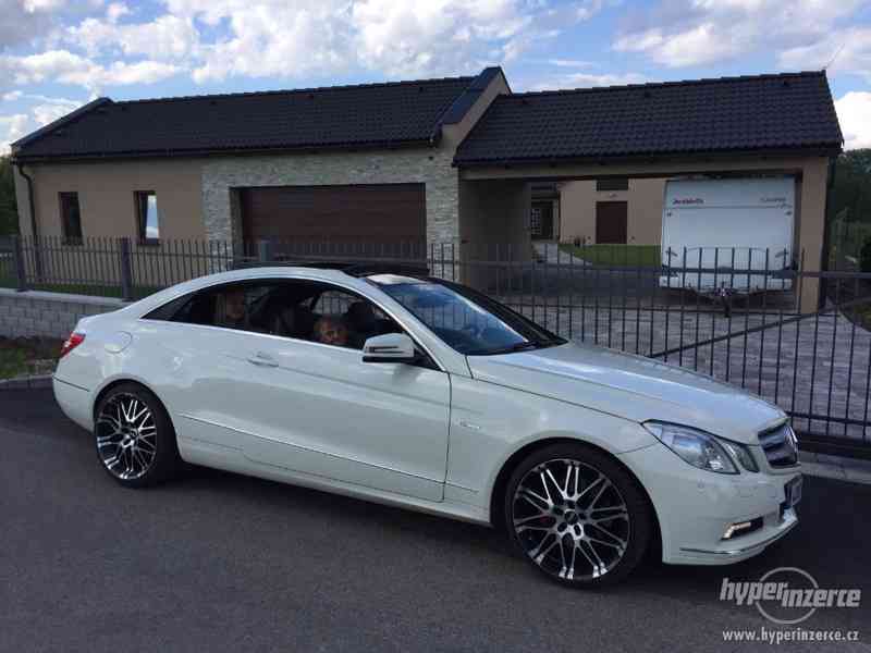 E350 CDI Coupe 170 kW, najeto pouze 131.000 km, ČR, TOP STAV