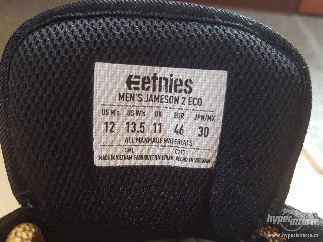 etnies jameson 2 eco black raw