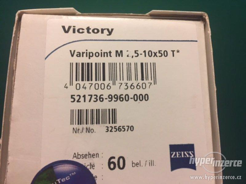 Prodám Zeiss nový Puškohled Victory Varipoint 3-12x56 T ASV - foto 5