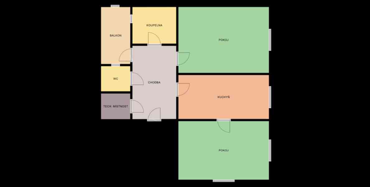 Prodej zděného bytu  2+1 ( 82m2 ) Klatovy, ul. Tyršova - foto 30