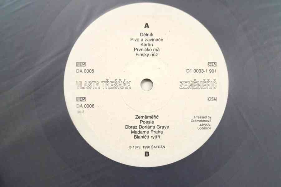 Vlasta Třešňák – Zeměměřič  (LP) - foto 3