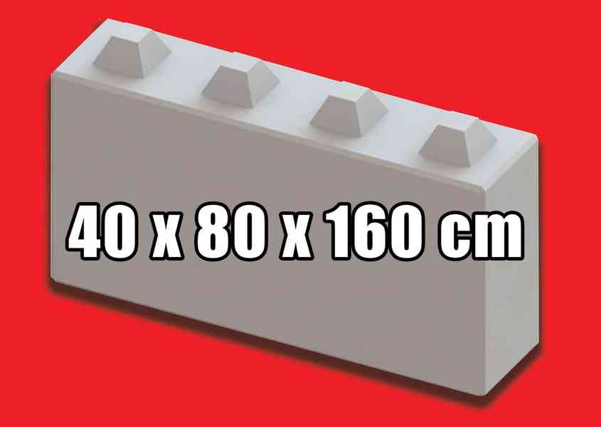 Betonové LEGO bloky a panely - foto 4
