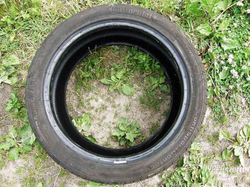 1ks letní pneu Conti Sport Contact, 245/40ZR18, 6mm - foto 1