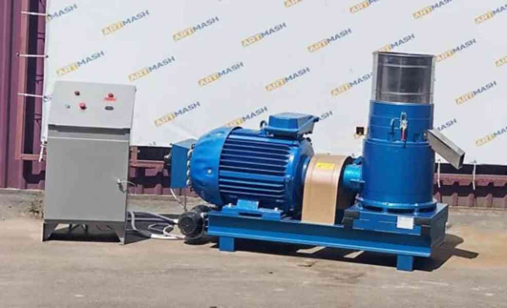 Peletovaci lis krmiva/zemědělského odpadu  37 kW+ měkký star - foto 3